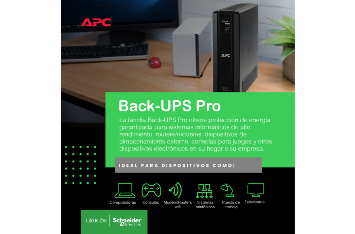 APC Back Pro BR550G-AR (550Va)