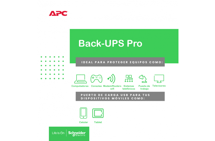 APC Back Pro BR900G-AR (900Va)