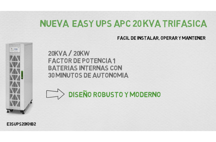 UPS APC EASY On Line 20Kva